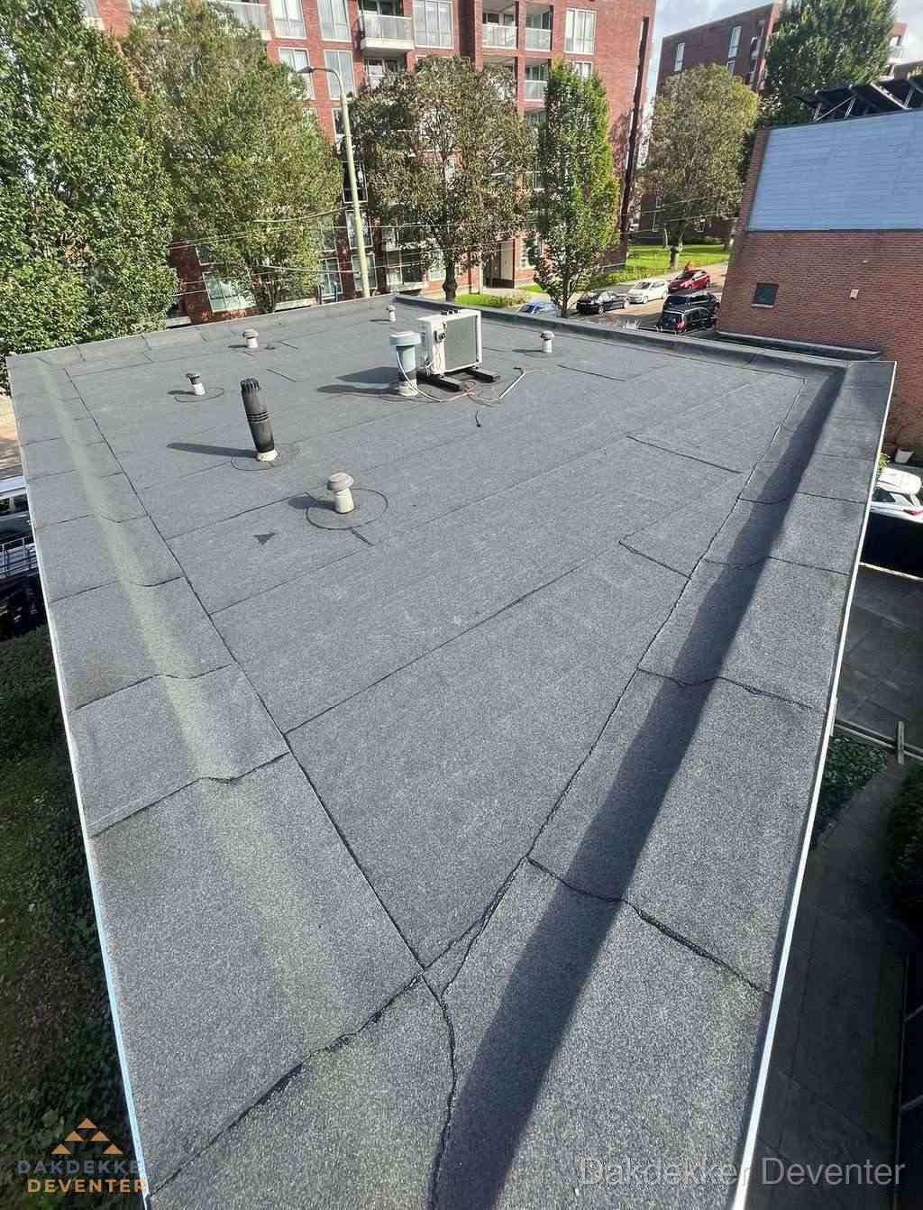 Bitumen Plat Dak Afgewerkt Deventer Bitumen Plat Dak Afgewerkt Deventer