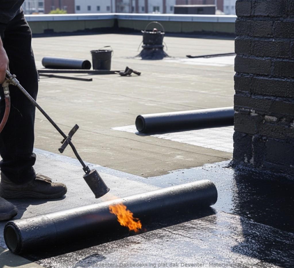 Dakbedekking plat dak Deventer: Materialen & Onderhoud