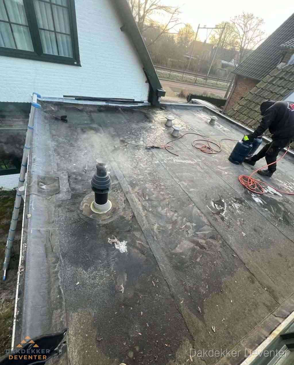 Dakdekker Repareert Lekkage Plat Dak Deventer Dakdekker Repareert Lekkage Plat Dak Deventer