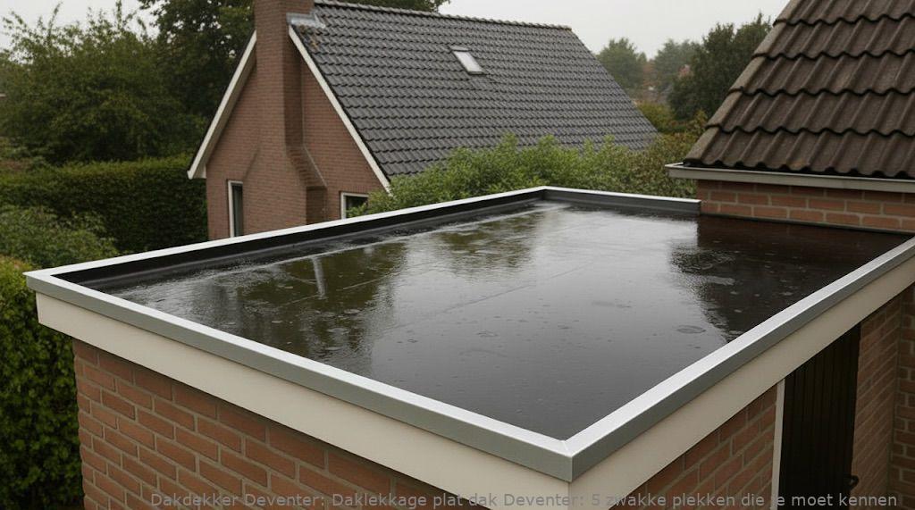 Daklekkage Plat Dak Deventer