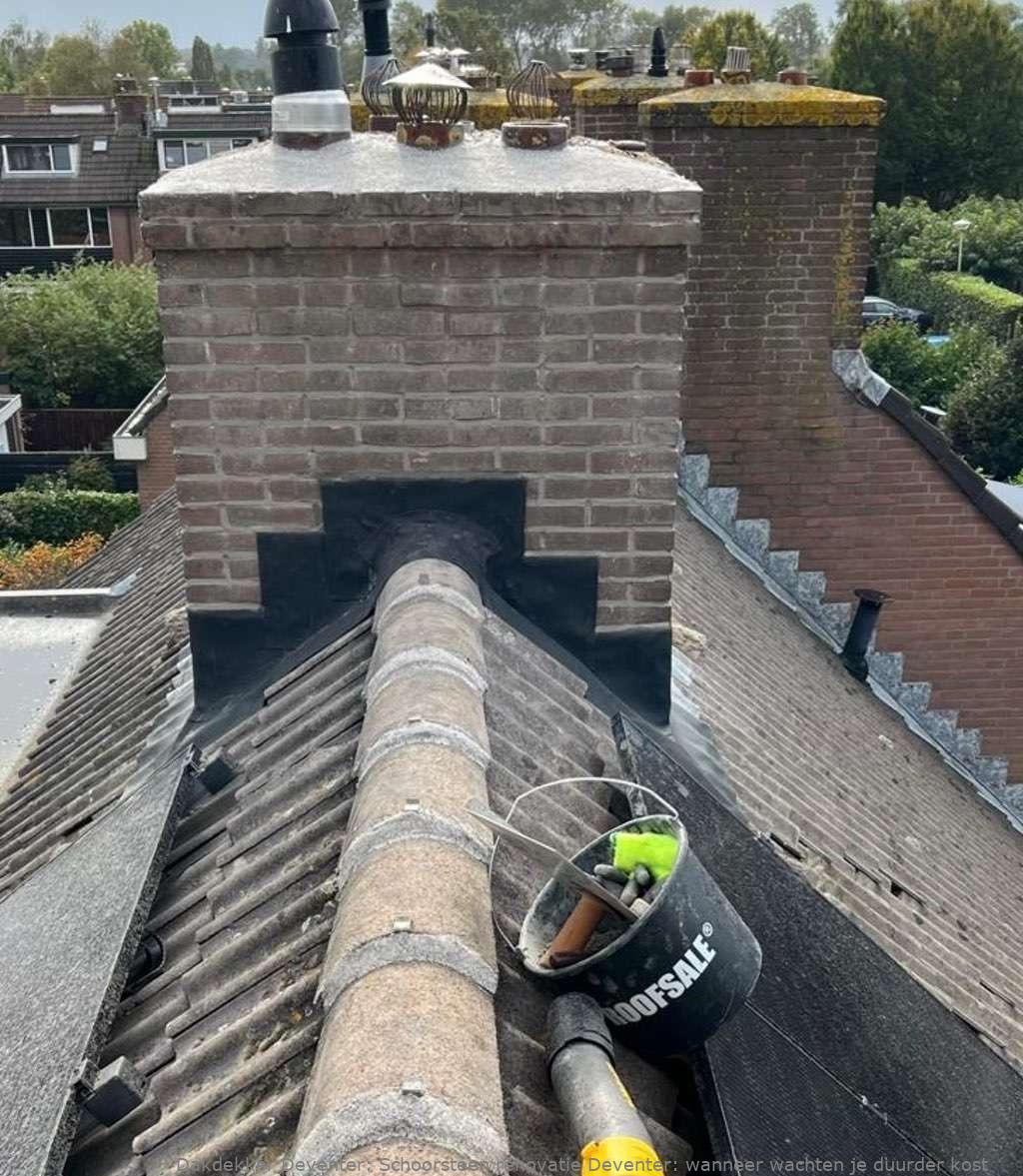 Schoorsteen Renovatie Deventer 1