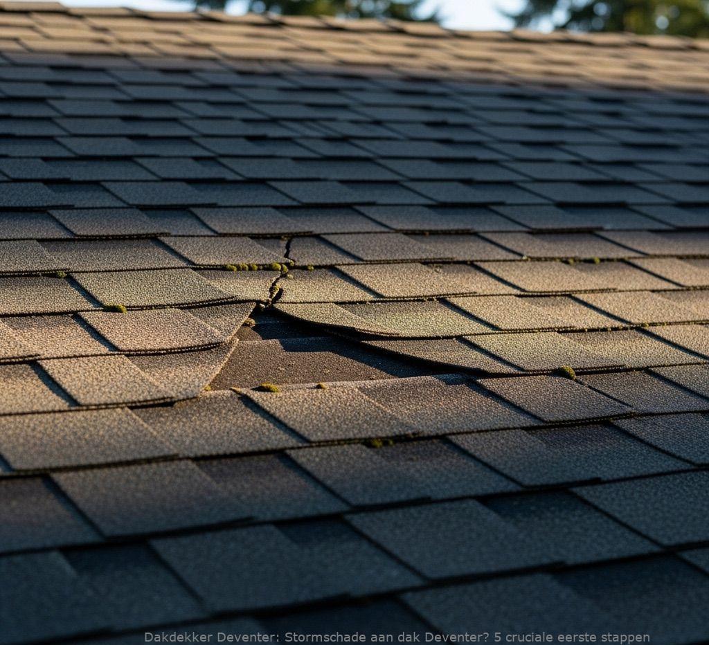 Stormschade Aan Dak Deventer